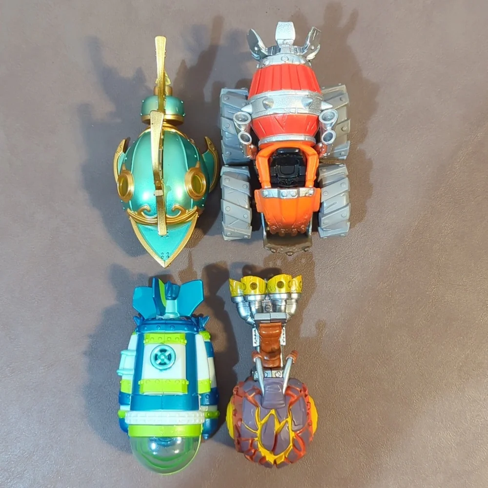 Skylanders Superchargers Swap Force Wah Buckler Blast Zone Reef Ripper Thump